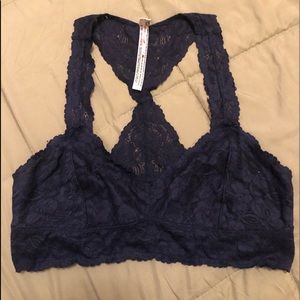 Navy Free People Bralet